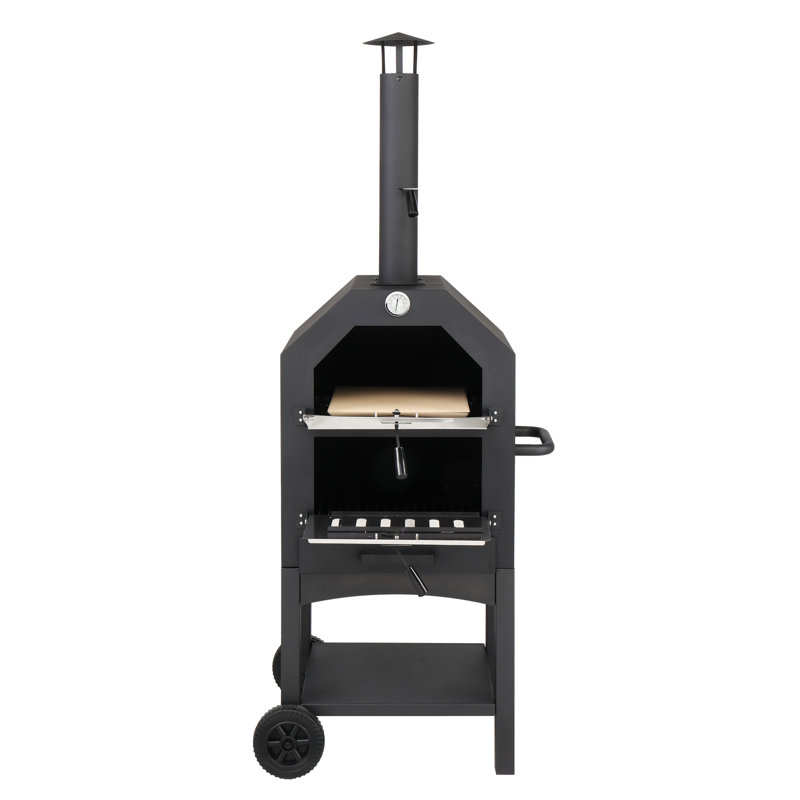 Bethney Pizza Oven in Black