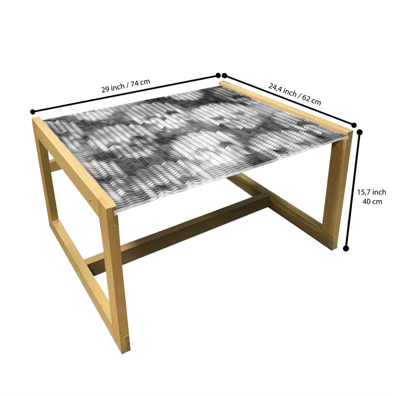 Inti Sled Coffee Table, 62cm H x 74cm W x 40cm D