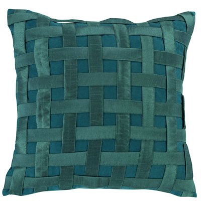 Donna Sharp Dizzy Basketweave Throw Pillow