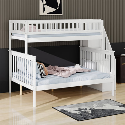 Bunk Bed With Storage Stairway