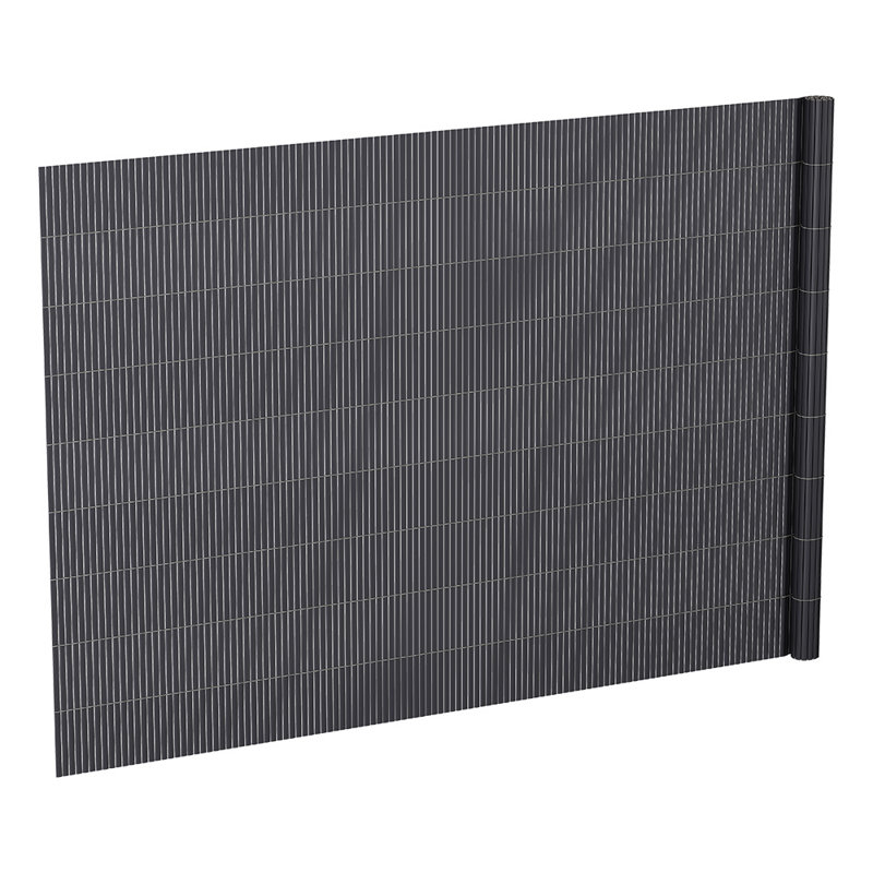 500cm W x 100cm D Foldable PVC Privacy Screen Outdoor Fence, 120cm H x 500cm W x 1.60cm D