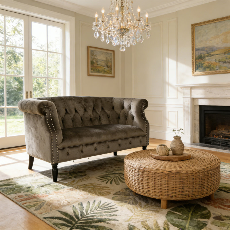 Loveseat, Gray