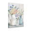 Arrangement floral de plantes et de fleurs dans des vases et des pots rétro-739790979