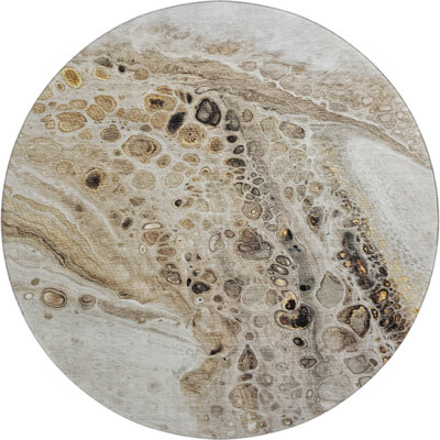 Premium Machine Washable Mayfield AMF1934 Abstract Rug