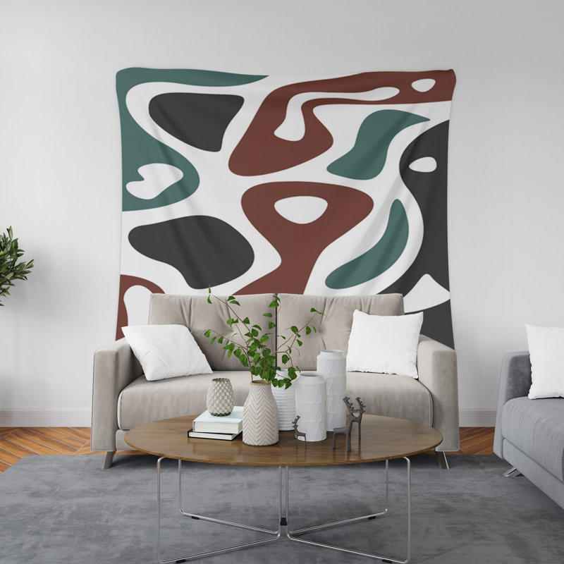 Tapisserie murale, H 88 po x l 104 po