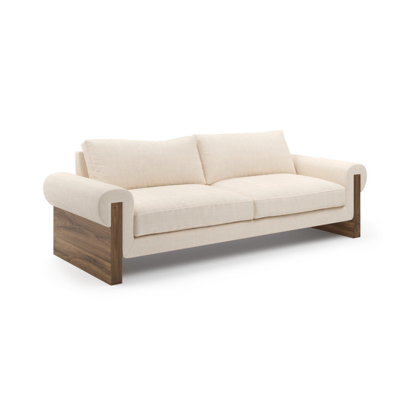 Tess Sofa, 32" H x 108" W x 38" D, 4, Beige