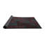 Tapis brun/bleu zone contemporaine-772346784