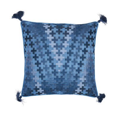 Pepi Embroidered Throw Pillow