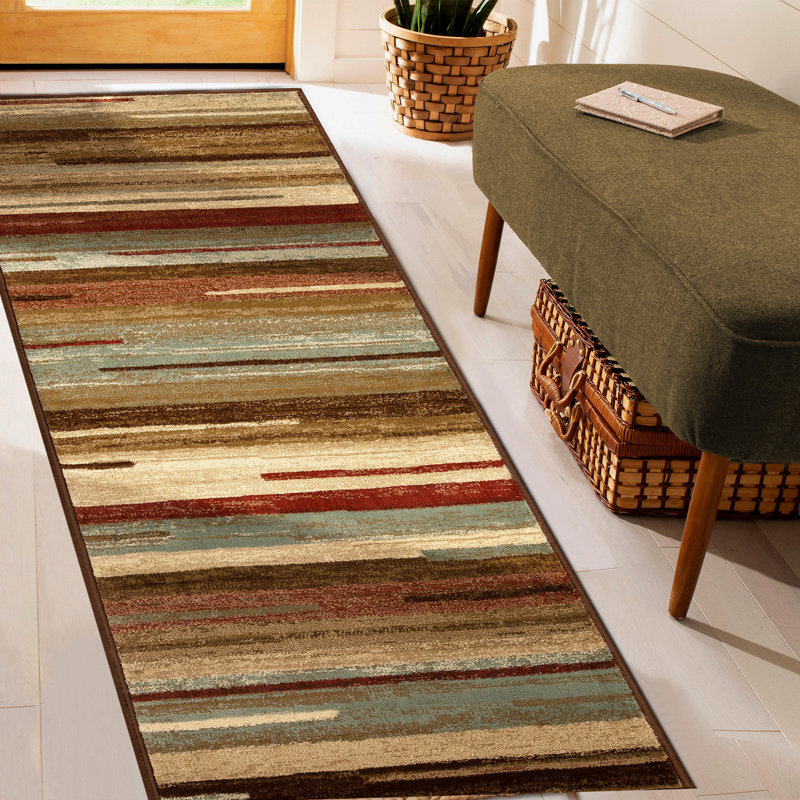 Tapis ou tapis d'intérieur Yannick, Tapis de couloir 2 pi 7 po x 8 pi