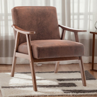Chaise de salon en bois massif