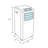 Whynter Elite 12000 BTU Dual Hose Portable Air conditioner and Heater for 400 sq. ft.