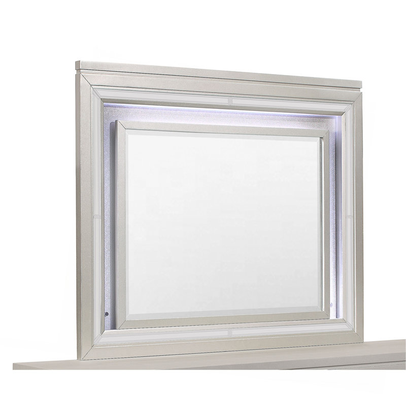 Miroir Cross Champagne avec DEL