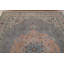 Tapis gris surteint de teinture traditionnelle 7 x 10