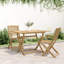 Quinton Rectangular Folding Outdoor Dining Table , cm W cm D-2054925379
