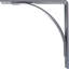 Support en acier martelé blanc l 3 po x P 12 po x H 12 po-1721959259-1721959250
