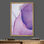 Signe, reproduction d'art sur toile encadrée, bicolore, aquarelle, explosion, formes abstraites, illustrations, art moderne, chic, multicolore coloré pour le salon, la chambre à coucher, le bureau