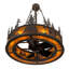 Tall Pines Outdoor Downrod Ceiling Fan