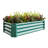 Rectangle Metal Raised Garden Bed 421Ft For Vegetables, Easy To Assemble, With - Rust Coating Herbs, Long Lasting,