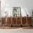 Modern Buffet 90 Inch, 3 In 1 Entertainment Centre Tv Console With Storage Cabinets And Metal Base-986575981