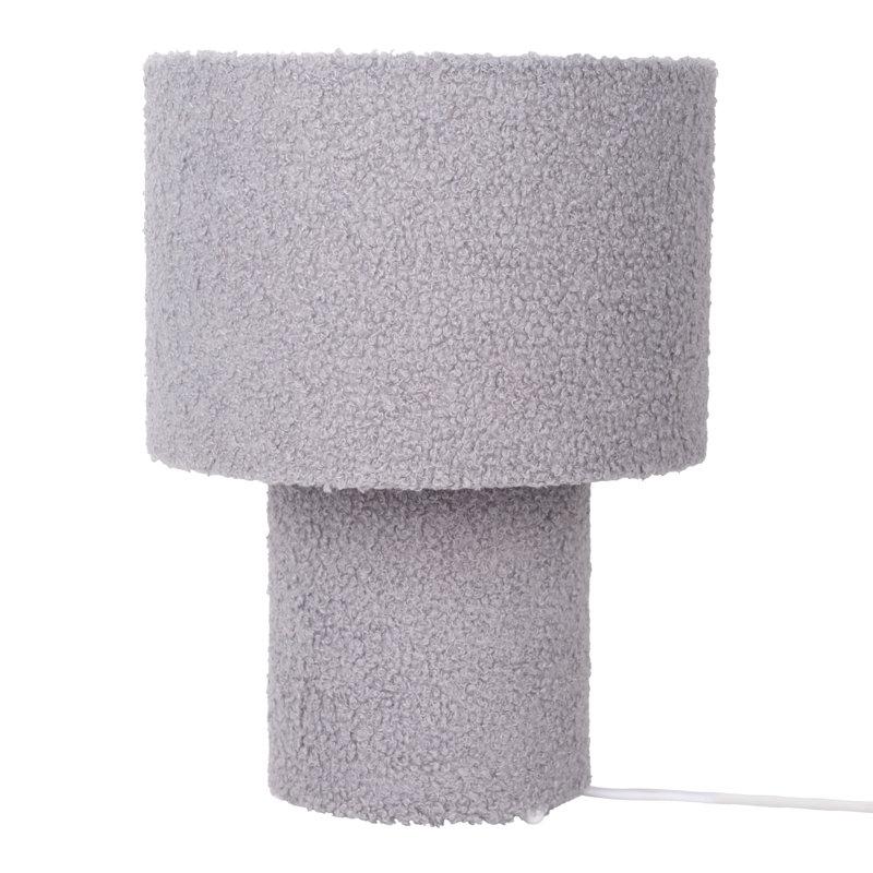 Maurita Beige Standard Table Lamp, Purple