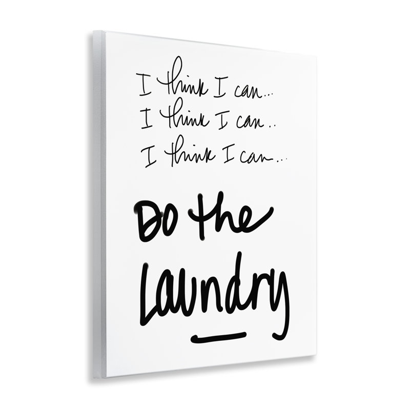 Plaque murale «Think I Can Do Laundry», conception par SD Graphics Studio
