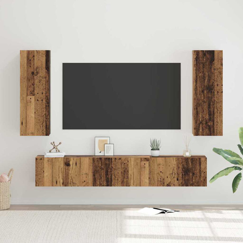 TV Cabinet, Old Wood