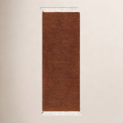 Clio Hand-Woven Gray Wool Rug