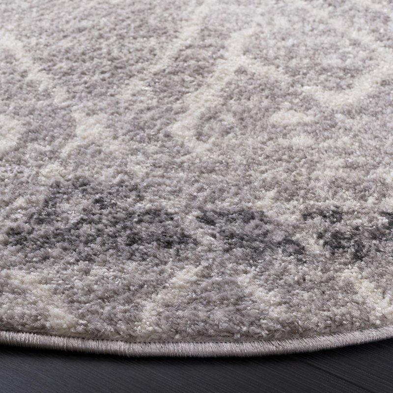 Muniz Performance Geometric Rug, Round 6'