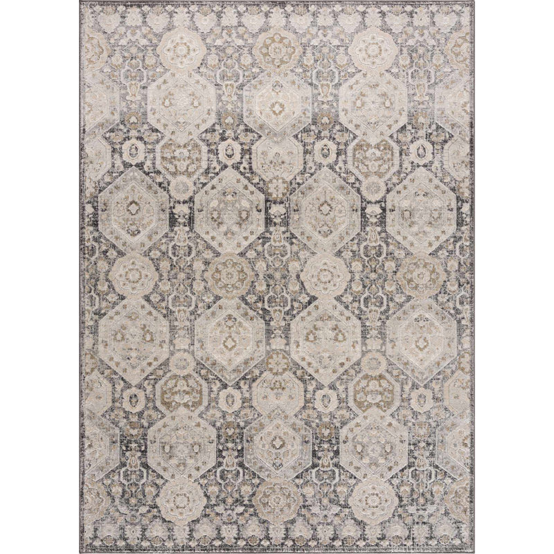 Orizaba Geometric Indoor Rug, Rectangle 6'7" x 9'