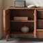 Buffet haut de gamme en bois massif de style rétro-1147964442