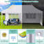 6m x 3m Iron Gazebo