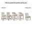 Tabouret de comptoir avec accoudoirs Bethea-107095729