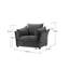 Fauteuil Modern Chenille