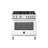 Bertazzoni 36" 5.9 Cubic Feet Smart Retro Natural Gas Free Standing Range with 5 Burners-94225166-93547344