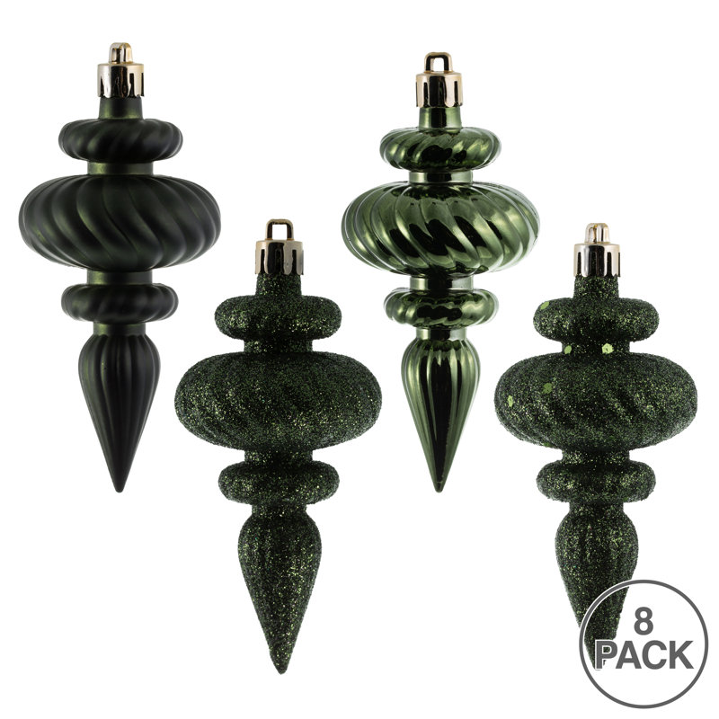 ornement Finial, Vert mousse