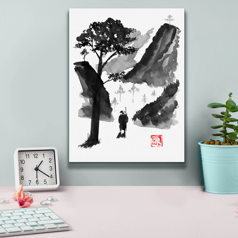 «The Traveller 01» par Pechane, H 16 po x l 12 po x P 0,75 po