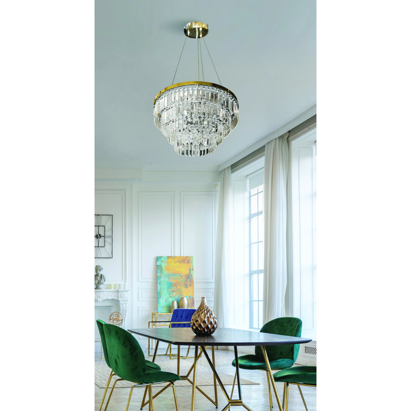 Salerno 12 - Light Crystal Chandelier