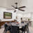 Modern 52 Inch Led Ceiling Fan With 110V 6 Speed Wind 5 Blades Remote Control Reversible DC Motor With Light-750371968-750371980