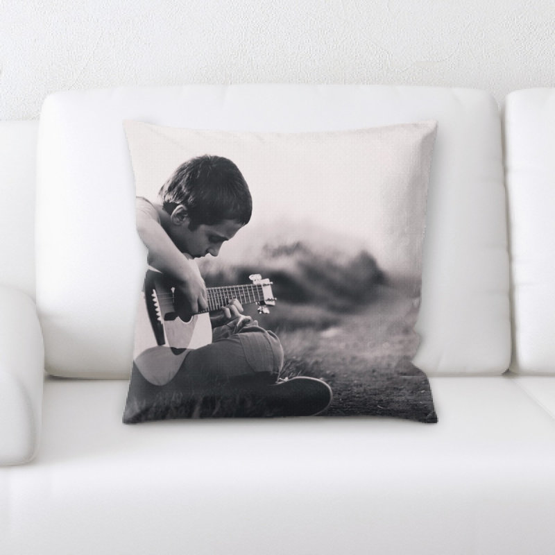 Microsuede Throw Pillow