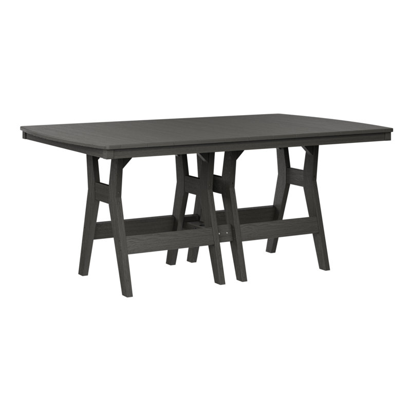 Table rectangulaire 72 po Tierney, Gris côtier