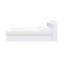 Lit Perse blanc avec rangement