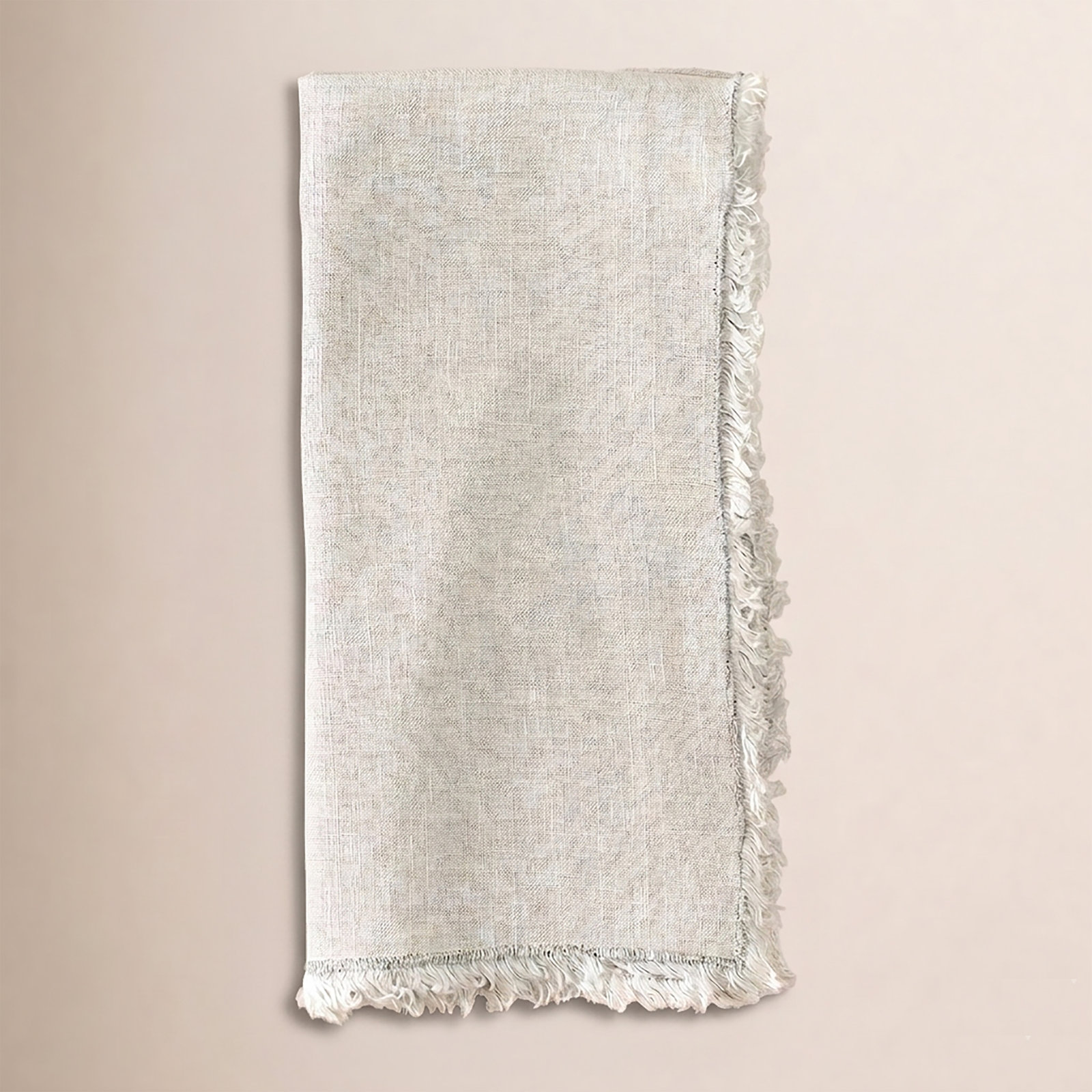 Zadia Reversible Linen Napkin, Blue Gray