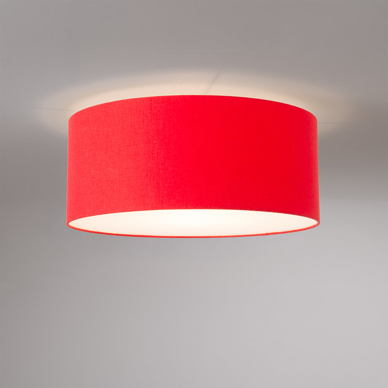 Stretch Linen Flush Mount
