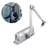 40‑65KG Door Closer Hydraulic Buffer Home Positioning Spring Closer