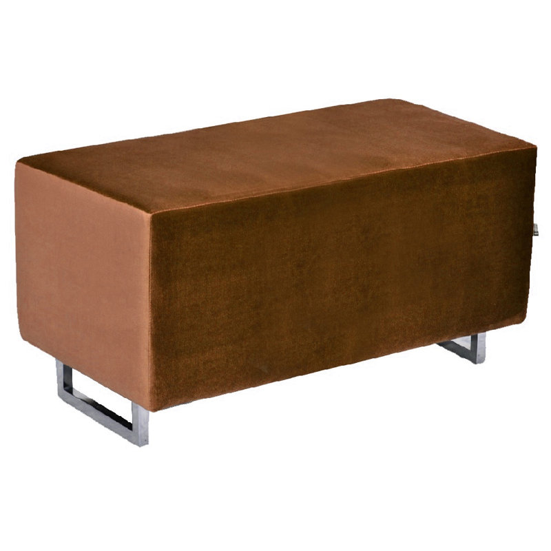 Pepi Upholstered Bench, Brown