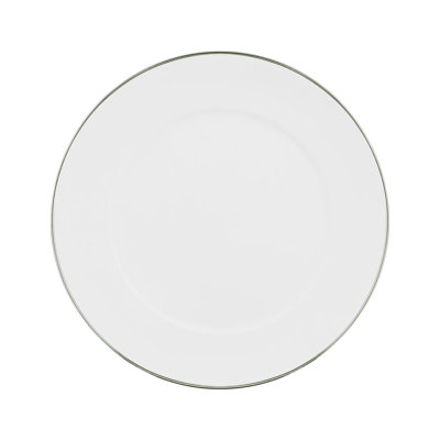 Assiette de présentation à rebord