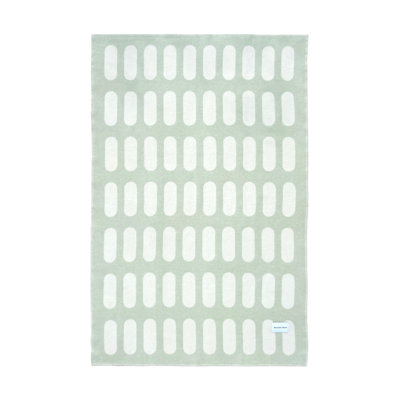 CUBICS CHILL PILL Geometric Wool Jacquard Blanket