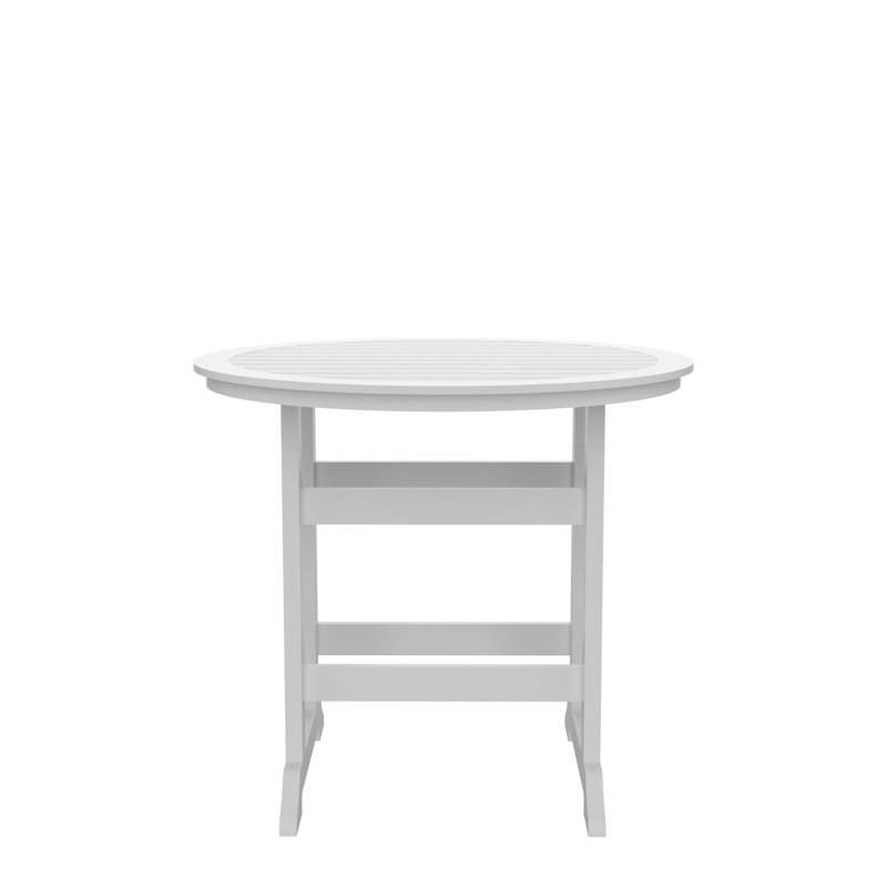 Patio Table - Stain And Oil , White Gray Color Dining To Salt Spray + Option
