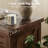 RosaRio 23.6”Wx17.7”D Rustic Couch End Table With 3 Ample Drawers, Farmhouse Nightstand With 4 Solid Wood Legs, Vintage Bed Side Table With Durable Structure-2136721578