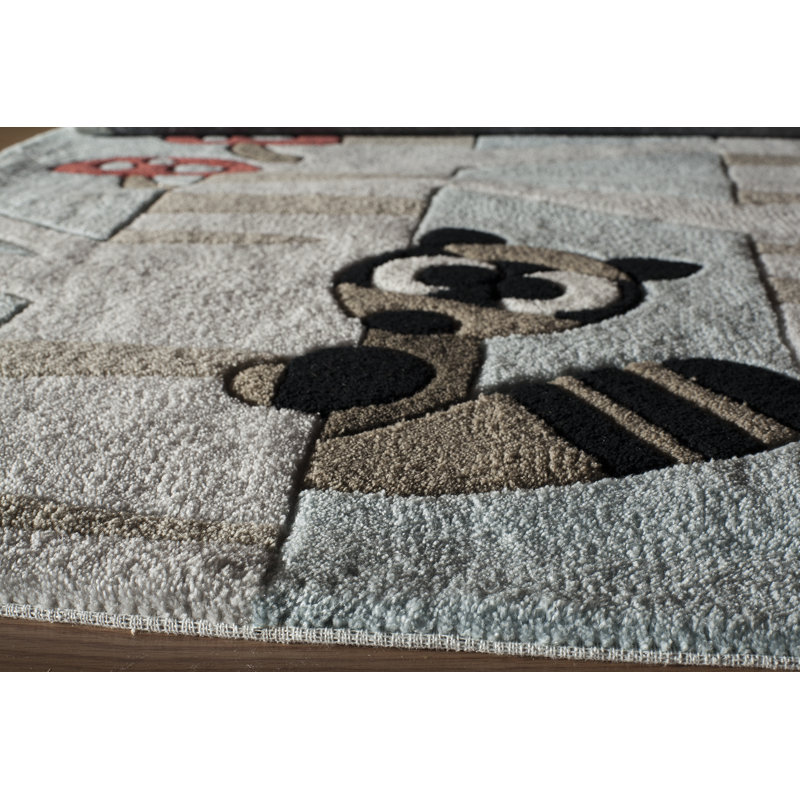 Tapis pour enfants Cecelia, Rectangle 8 pi x 10 pi